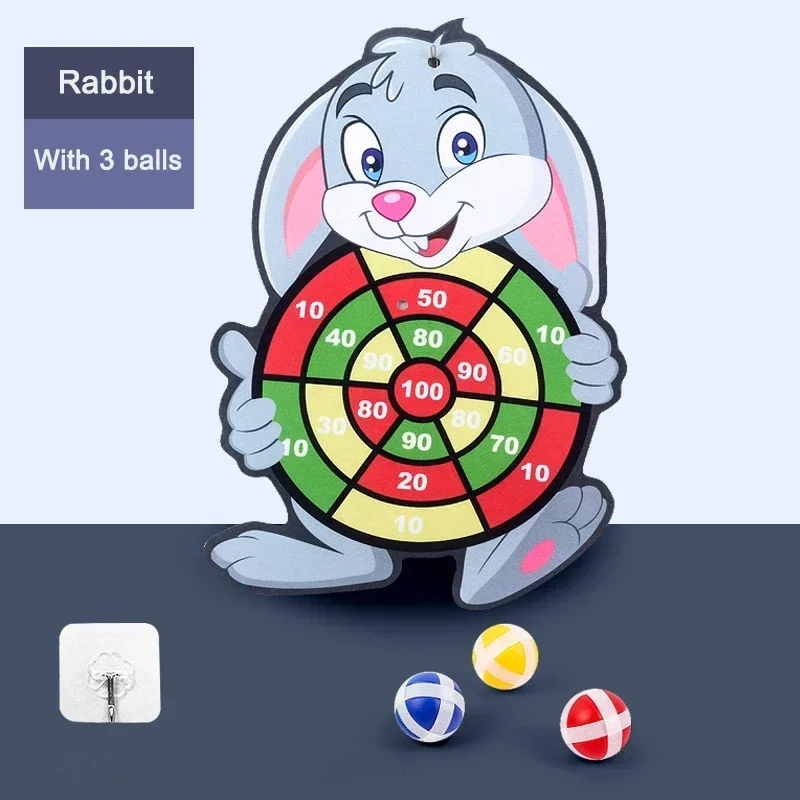 Board Game Anak - Jogos educativos dardo placa stickey bola