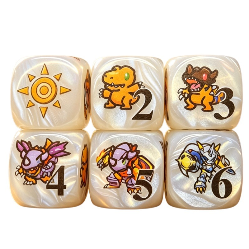 Board Game Impostor - 2 peças/conjunto Digimon DTCG Omnimon Agumon