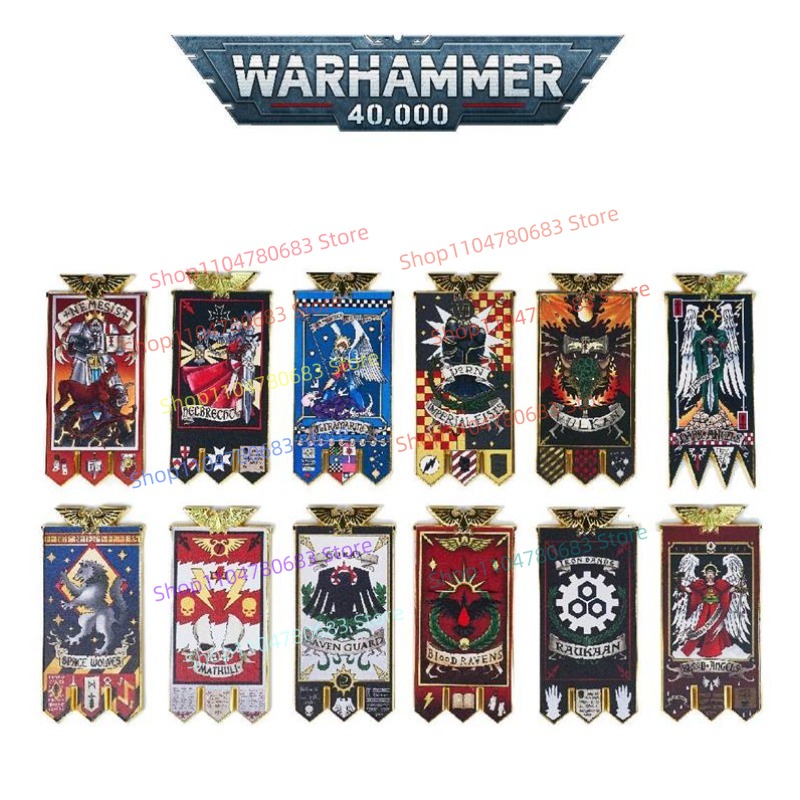 Board Game Warhammer 40K - Imã de Geladeira em Liga Metálica