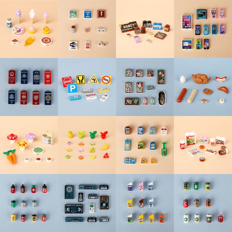 Board Game Ww2 - Moc peças impressas figuras acessórios bloco