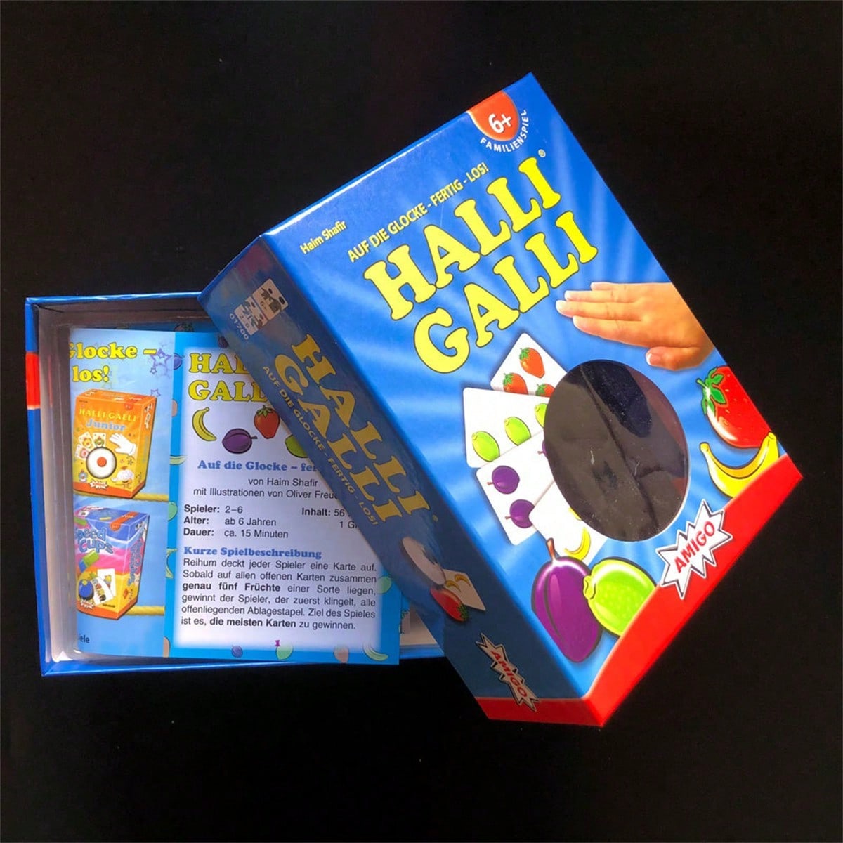 Board Game Fun - Jogo de Cartas Halli Galli para