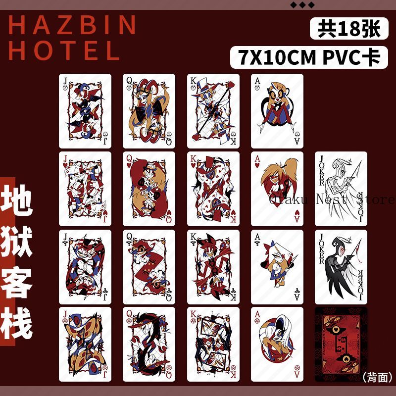 Board Game Card - Cartão Colecionável Hazbin Hotel Lucifer Alastor