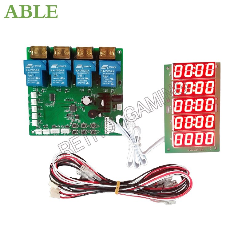 Board Game Impostor - JY-215 contador embutido 4 canais placa