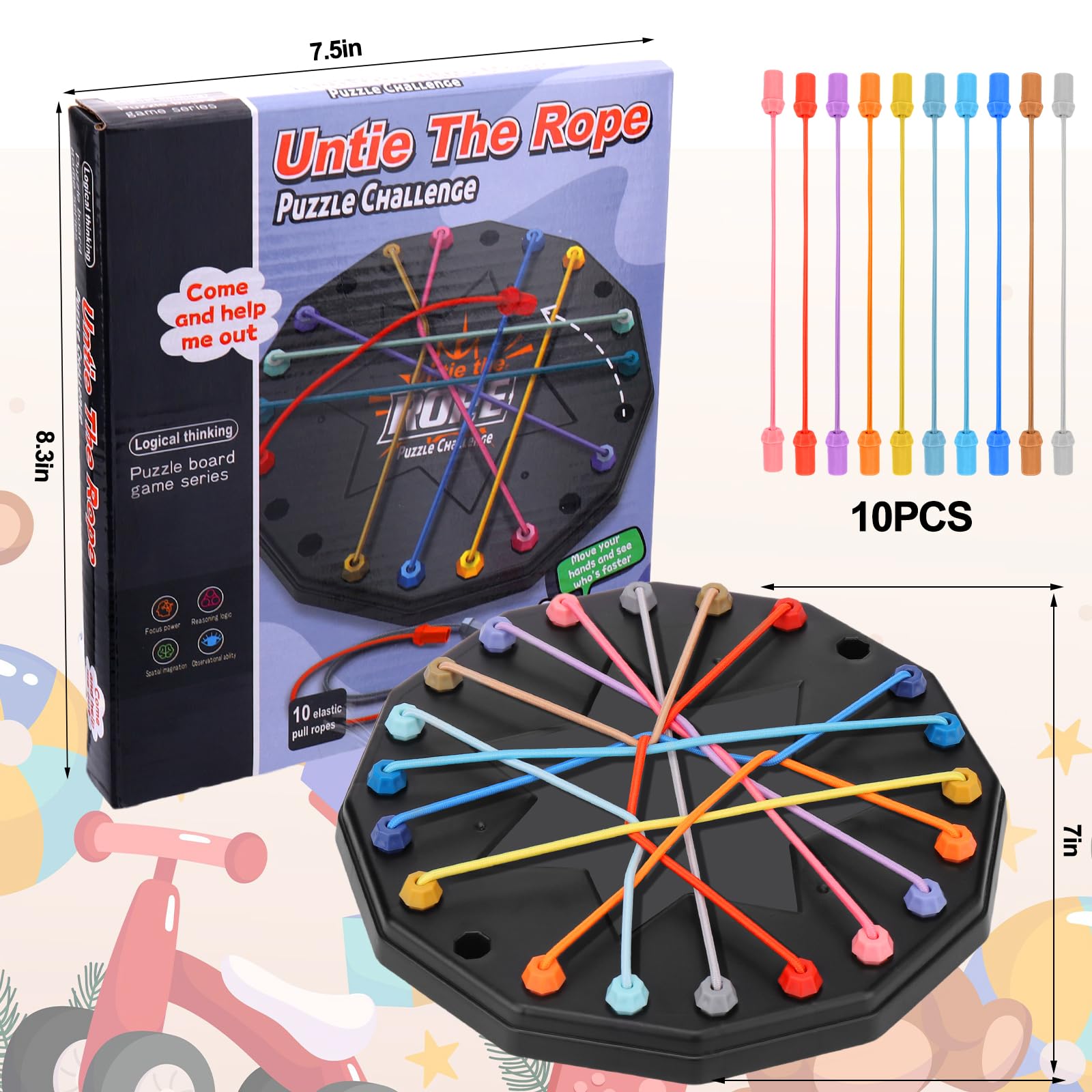 Jogo de Tabuleiro para Criança - Board Game Anak avaliação e preço