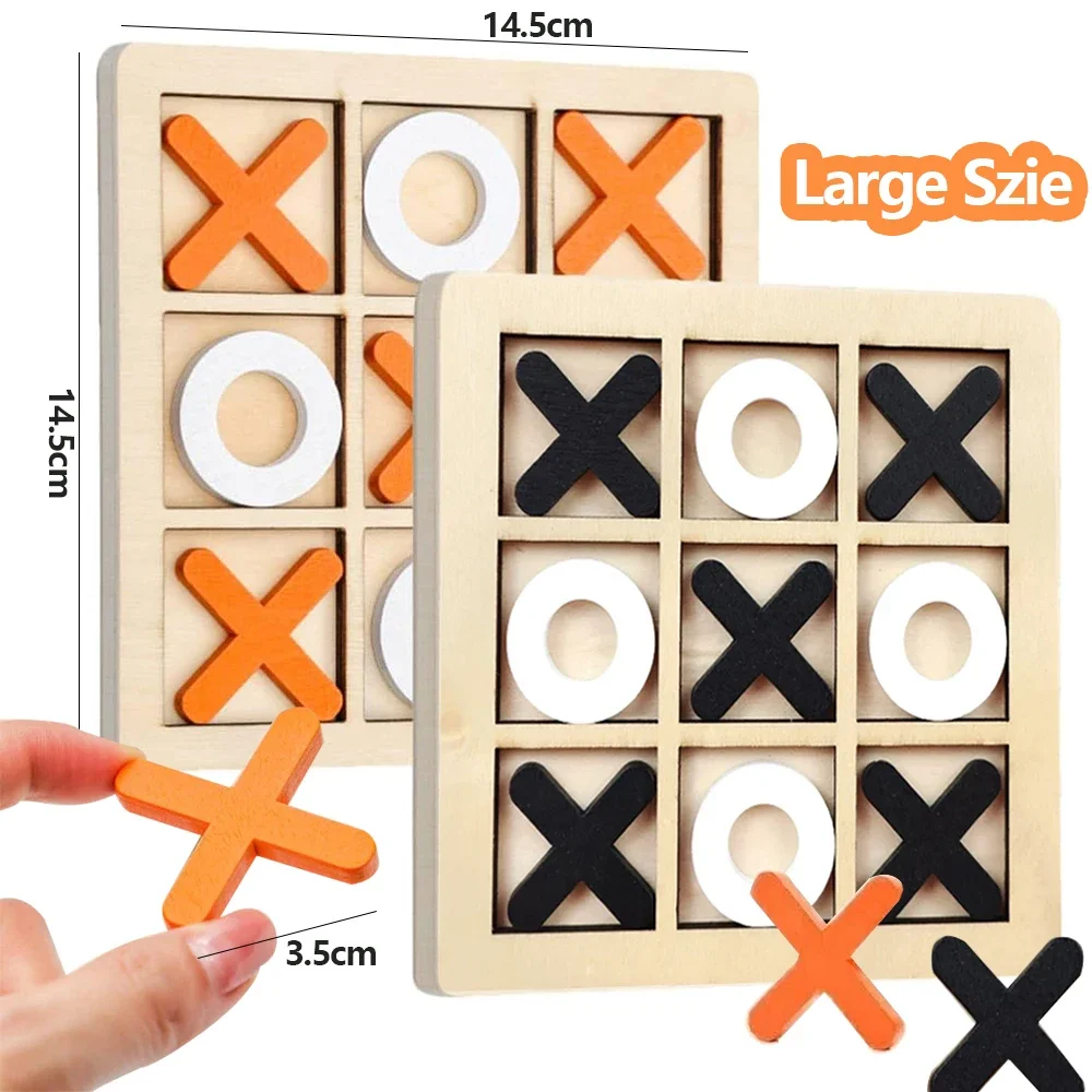 Jogo de madeira xo tic tac toe - Board Game Anak avaliação e preço