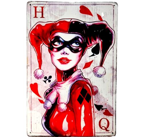 Placa de Metal Vintage Ilustra - Board Game Card avaliação e preço