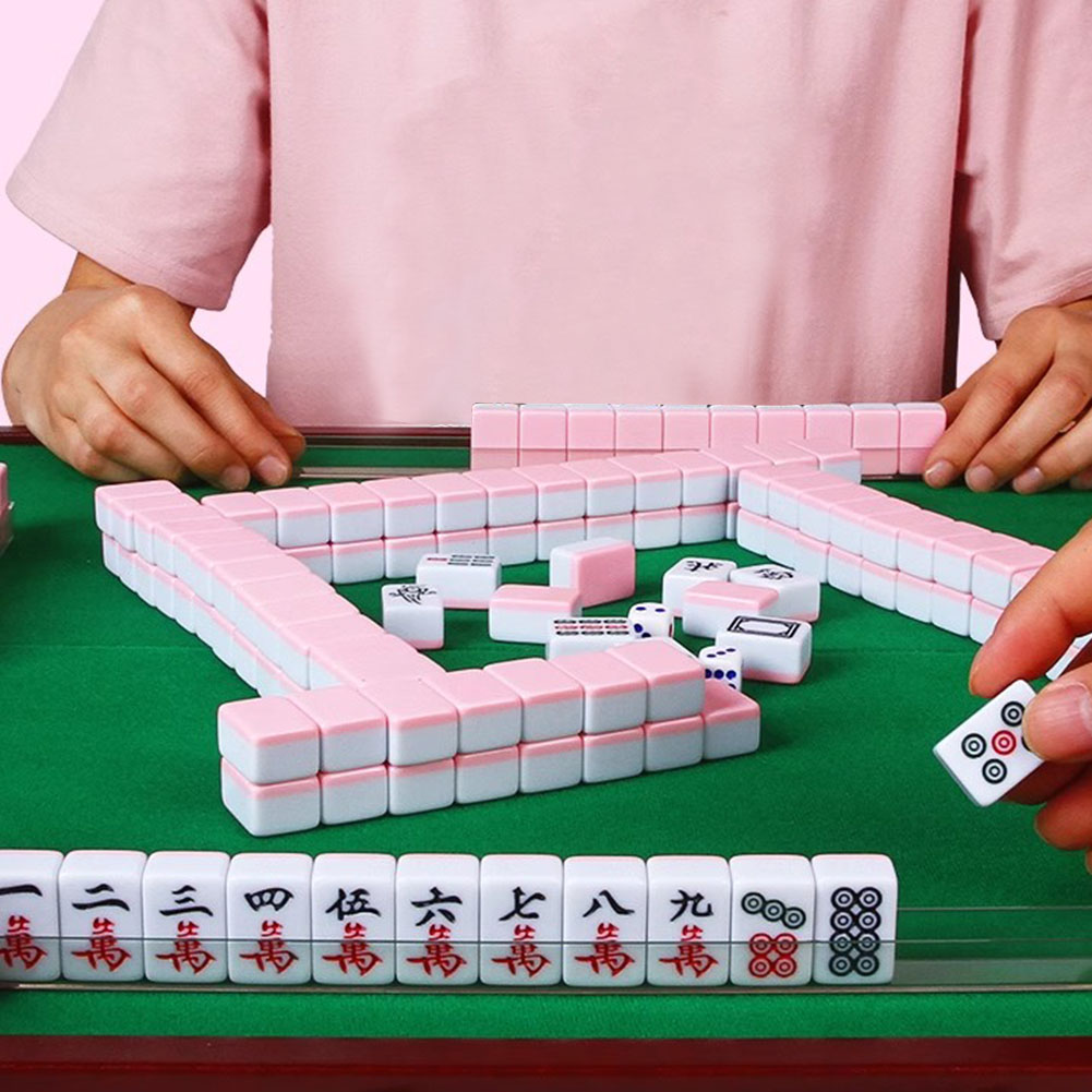 Mini mahjong de viagem portáti - Board Game Mahjong avaliação e preço