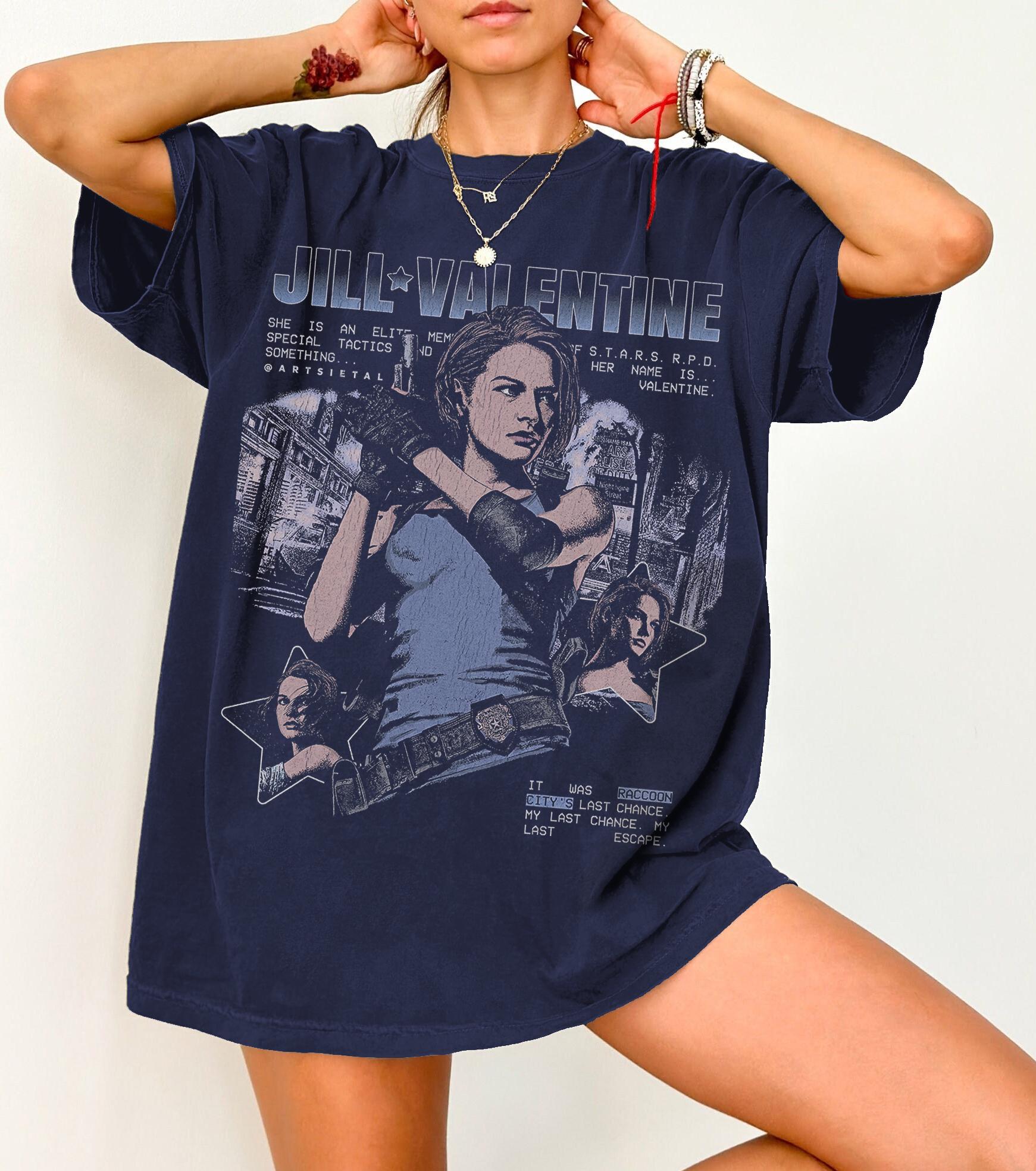 Camiseta Temática Jill Valenti - Board Game Resident Evil avaliação e preço