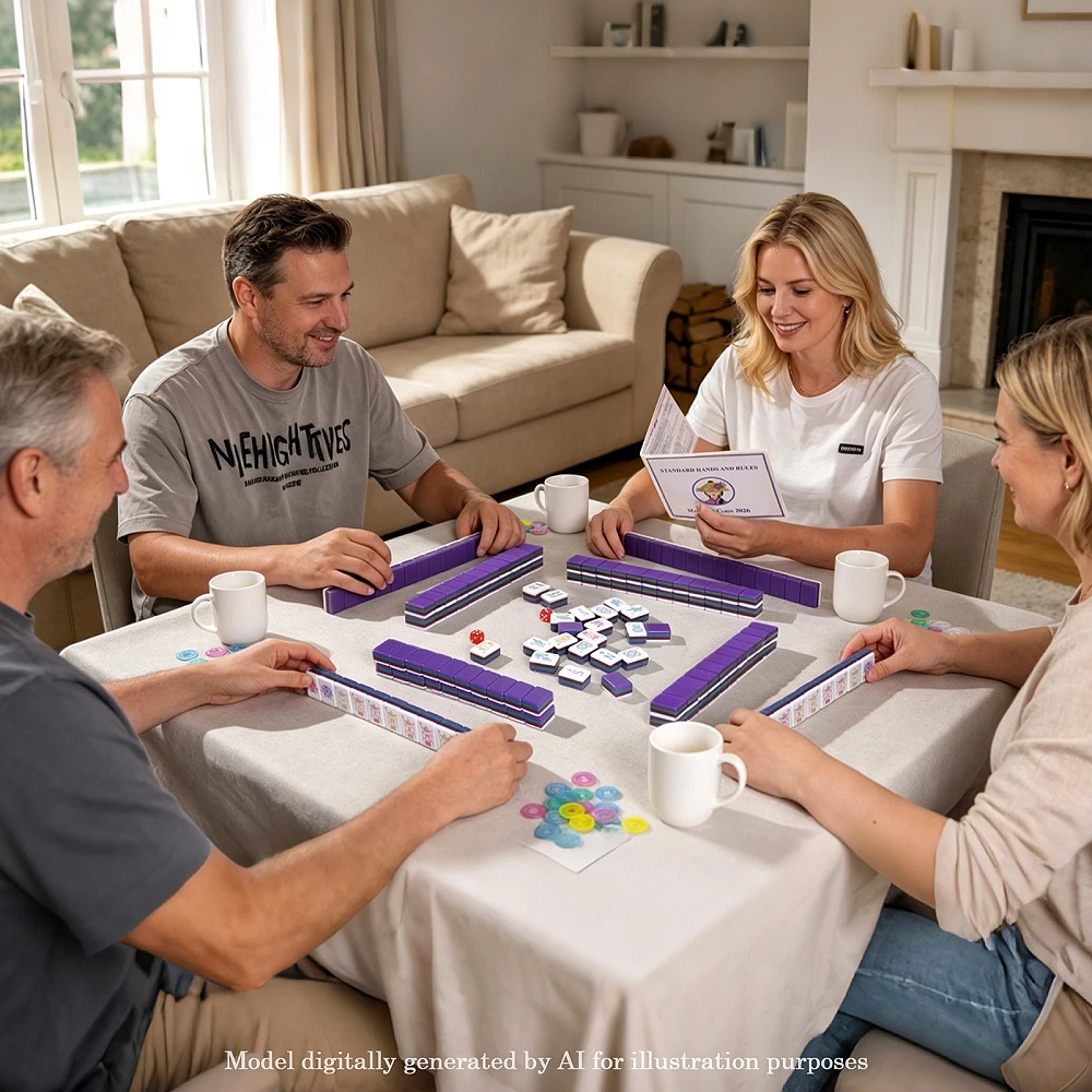 Conjuntos de Mahjong Americano - Board Game Mahjong avaliação e preço