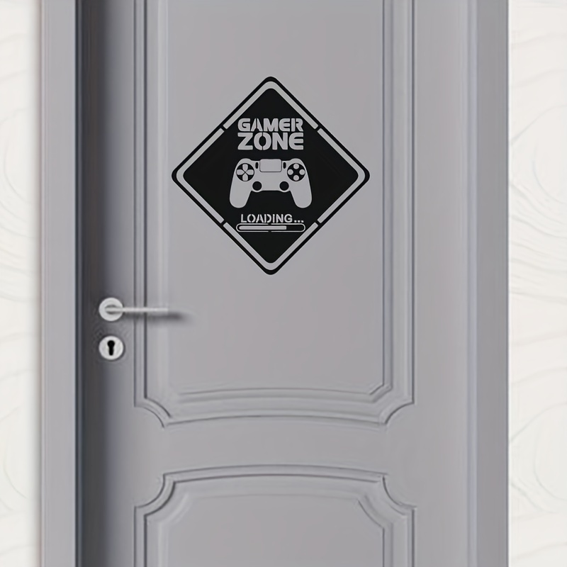 1pc zona gamer porta decalque  - Board Game Movie avaliação e preço