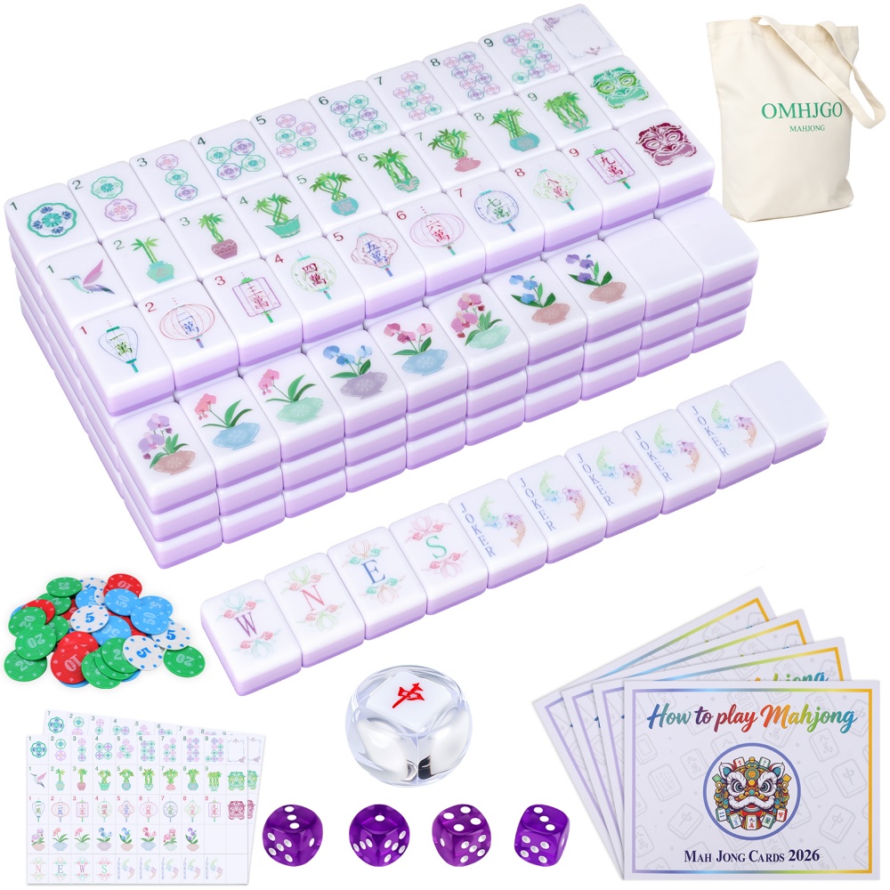 Conjunto de Mahjong Americano  - Board Game Mahjong avaliação e preço