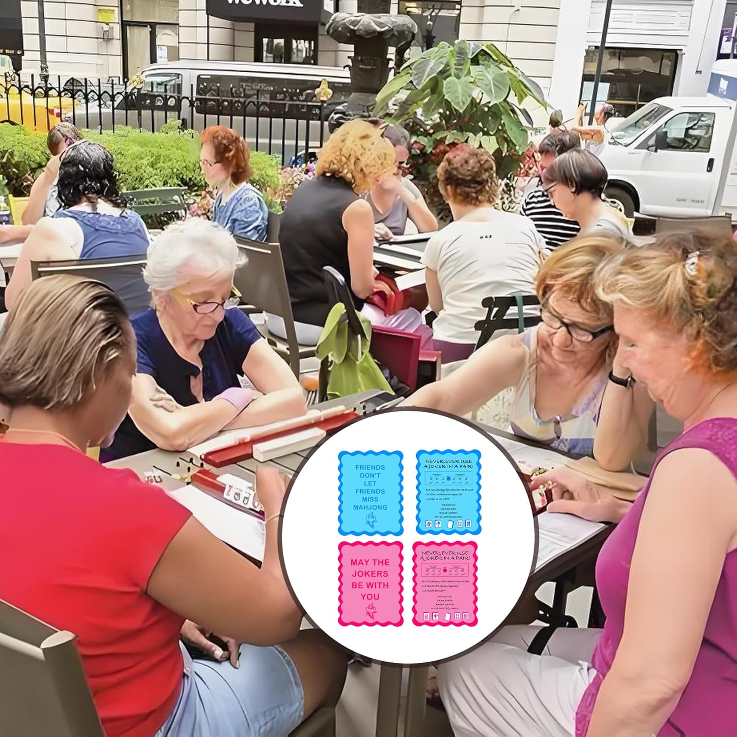 4 Peças de Cartas para Embaral - Board Game Mahjong avaliação e preço